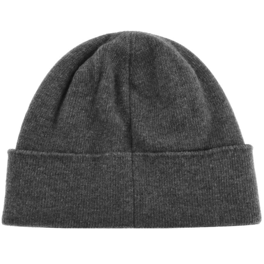 Alternative Image for ProductBOSS Logo Beanie Hat Grey2